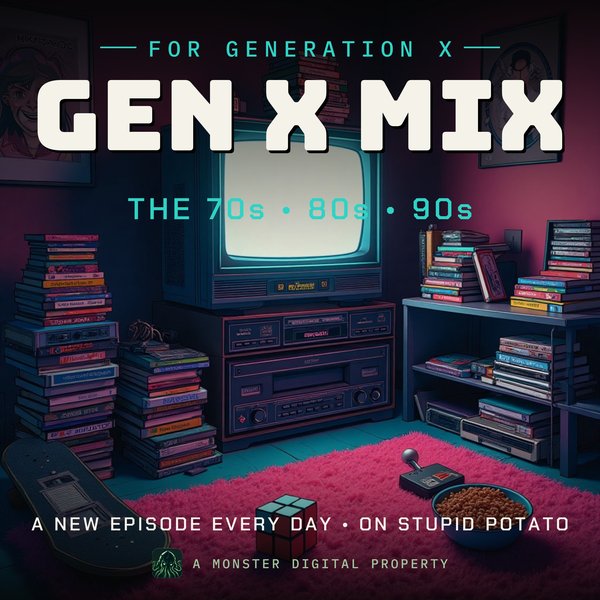 Gen X Mix 80s and 90s Nostalgia Stupid Potato