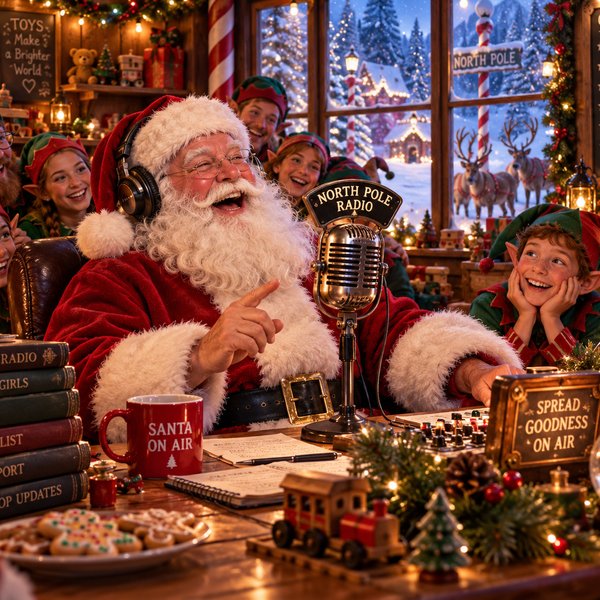 Santas North Pole Radio Stupid Potato